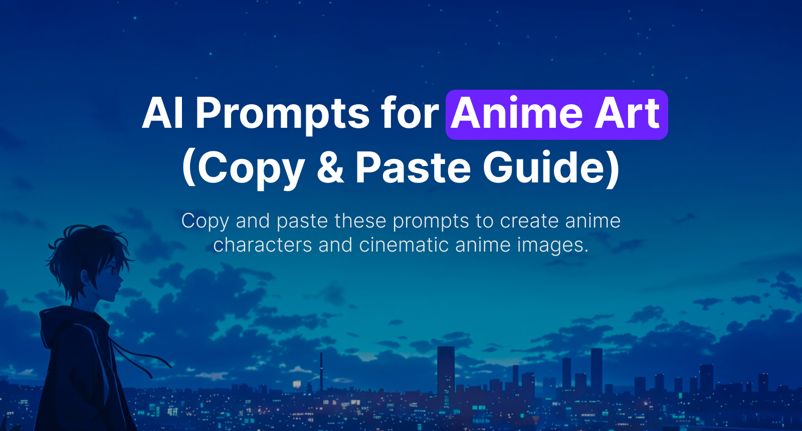 AI Prompts for Anime Art